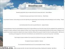 Sites similar to olsenclan.com