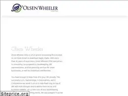 Sites similar to olsenwheeler.com