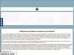 Sites similar to olssonsmarkiser.se