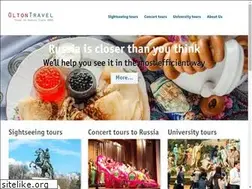 Sites similar to oltontravelrussia.com