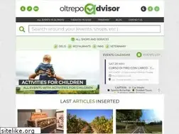 Sites similar to oltrepoadvisor.it