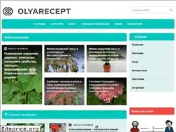 Sites similar to olyarecept.ru