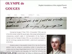 Sites similar to olympedegouges.eu