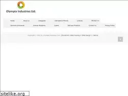 Sites similar to olympiaindustriesltd.com