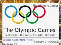 Sites similar to olympicsgames.org