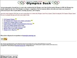 Sites similar to olympicssuck.com