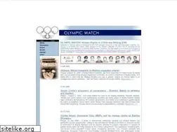 Sites similar to olympicwatch.org