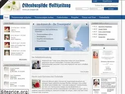 Sites similar to om-trauer.de