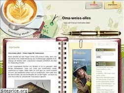 Sites similar to oma-weiss-alles.de