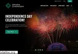 Sites similar to omahasymphony.org