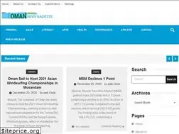 Sites similar to omannewsgazette.com