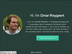 Sites similar to omar.reygaert.eu