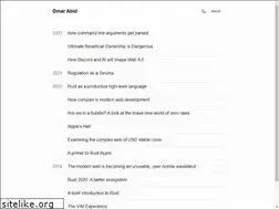 Sites similar to omarabid.com