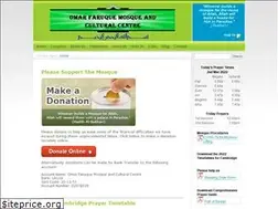 Sites similar to omarfaruquemosque.org.uk