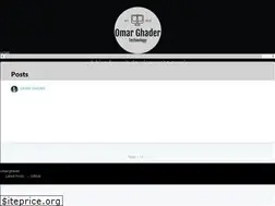 Sites similar to omarghader.github.io