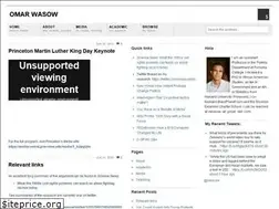 Sites similar to omarwasow.com