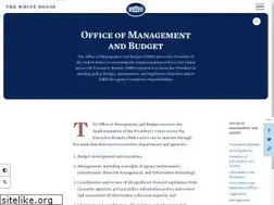 Sites similar to omb.gov