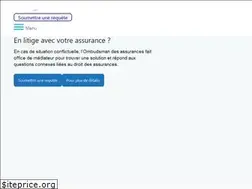 Sites similar to ombudsman-assurance.ch