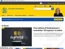 Sites similar to ombudsman.europa.eu