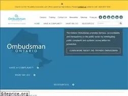 Sites similar to ombudsman.on.ca