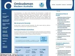 Sites similar to ombudsman.wa.gov.au