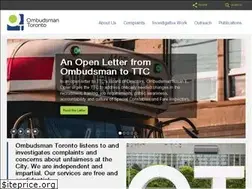 Sites similar to ombudsmantoronto.ca