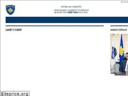 Sites similar to ombudspersonkosovo.org