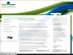 Sites similar to ombudsstelle-investmentfonds.de