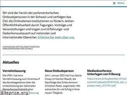 Sites similar to ombudsstellen.ch