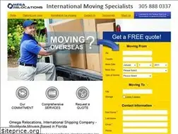 Sites similar to omega-relocations.com