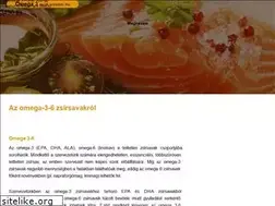 Sites similar to omega3.info.hu