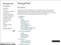 Sites similar to omegaconf.readthedocs.io
