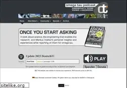Sites similar to omegataupodcast.net