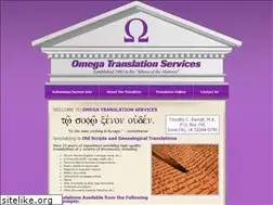 Sites similar to omegatranslationservices.com