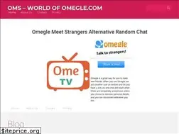 Sites similar to omeglemeetstrangers.com