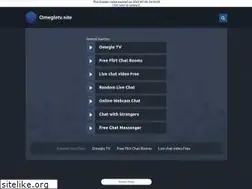 Sites similar to omegletv.site