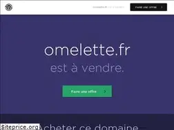 Sites similar to omelette.fr