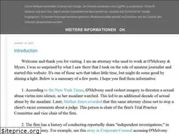 Sites similar to omelvenymyersethics.org