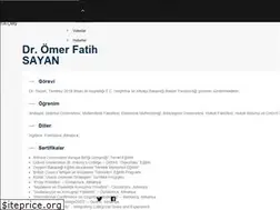 Sites similar to omerfatihsayan.com