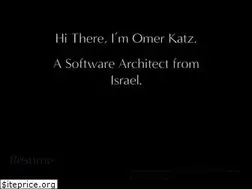 Sites similar to omerkatz.com
