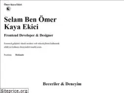 Sites similar to omerkayaekici.com