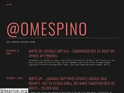 Sites similar to omespino.com