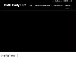 Sites similar to omgpartyhire.com.au