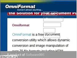 Sites similar to omniformat.com