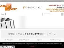 Sites similar to omniplast.cz