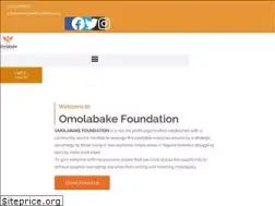 Sites similar to omolabakefoundation.org