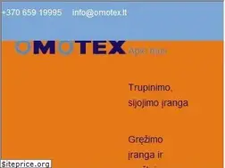 Sites similar to omotex.lt