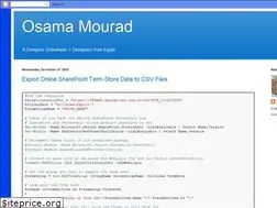 Sites similar to omourad.blogspot.com