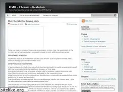 Sites similar to omrchennairealestate.wordpress.com