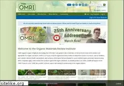 Sites similar to omri.org